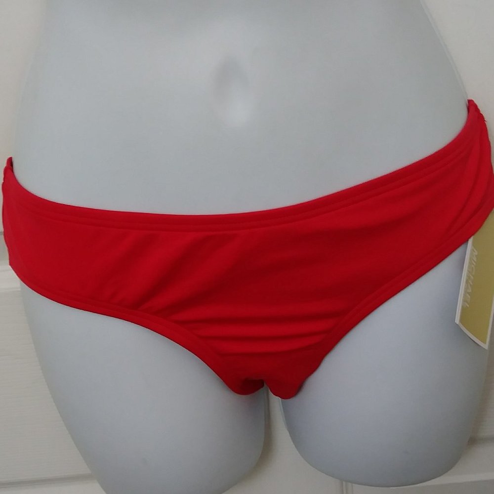 Michael Kors Swim Bottom Red Size XS